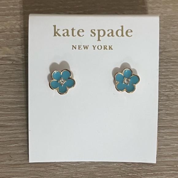 kate spade Jewelry - 🟠 (Flawed) Kate Spade ♠️ New York Flower Stud Earrings
